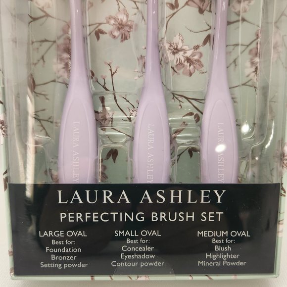 Laura Ashley Perfecting Brush Set Large Oval/Small Oval/Medium Oval - Picture 13 of 15